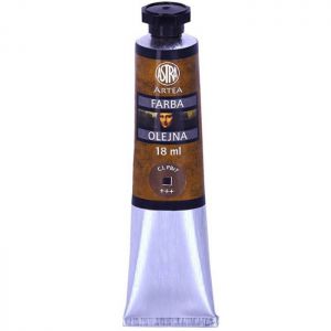 Farba olejna Astra Artea 18ml, Umbra Naturalna